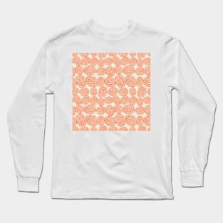 Modern Abstract Shape Patterns XI Long Sleeve T-Shirt